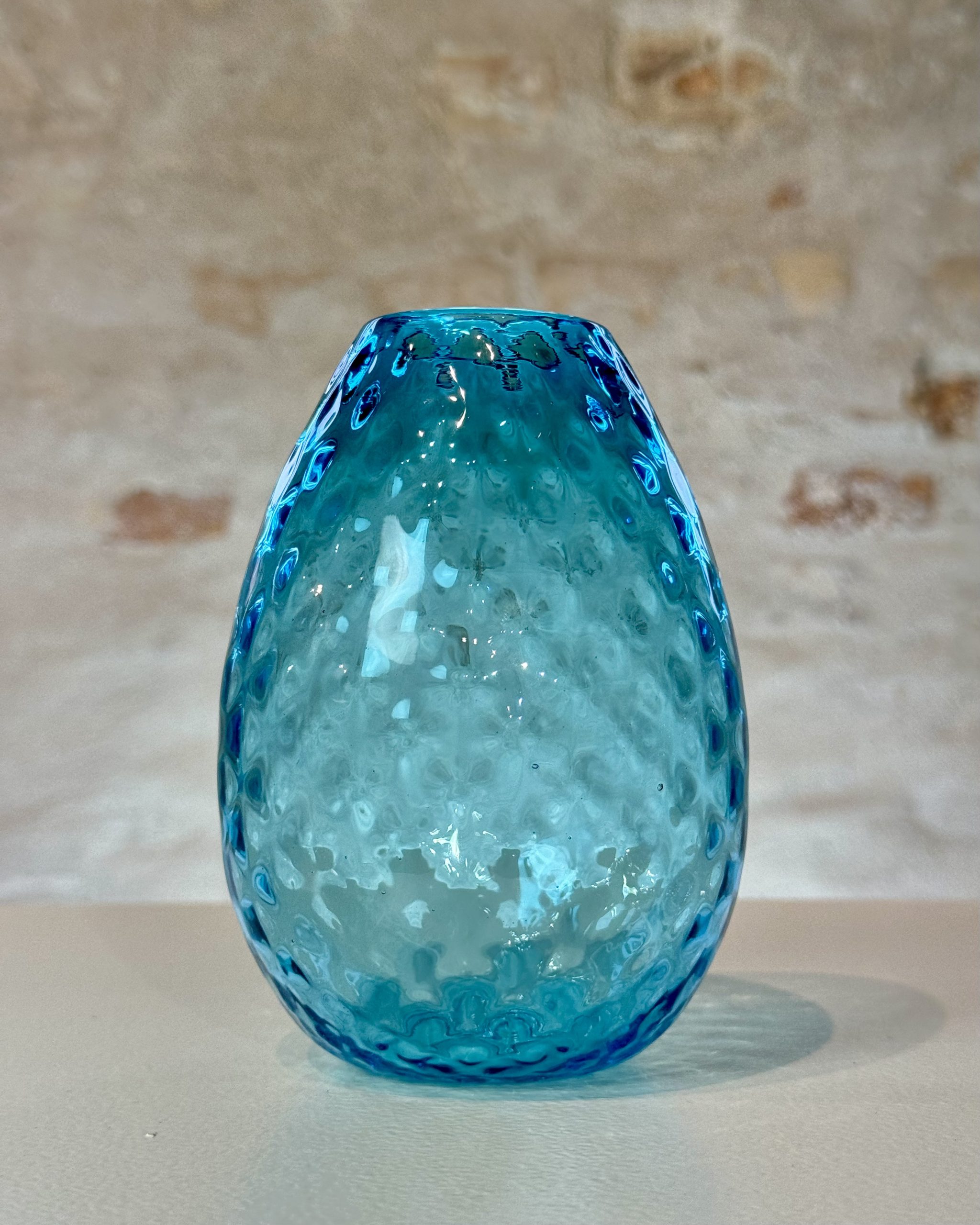 Koglevase - Copper blue